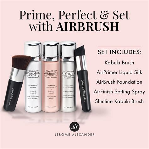 magicminerals airbrush foundation set.